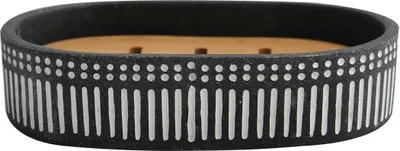Produktbild von spirella® Seifenschale "Yuma", edle Seifenablage Kunststoff und Bambus, 3 x 8,5