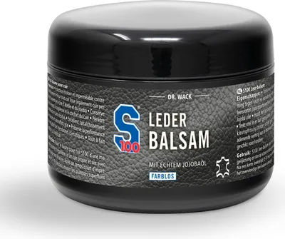 Produktbild von DR. WACK S100 Leder-Balsam 250 ml - Lederpflege mit Jojobaöl & Bienenwachs - Far