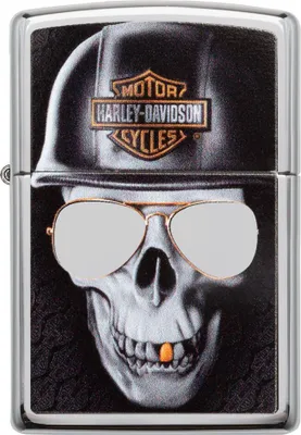 Produktbild von Zippo Harley Davidson Skull Helmet