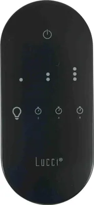 Produktbild von Deckenventilator Funk Fernbedienung Lucci Touch Schwarz