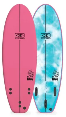Produktbild von Ocean & Earth The Bug 5´2´´ Surfbrett Rosa 157.5 cm Rosa 157.5 cm