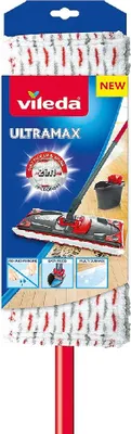 Produktbild von Vileda Bodenwischer Ultramax mit Stiel 35,5 cm