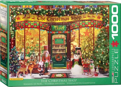 Produktbild von 1000 Teile Puzzle Der wunderbare Weihnachtsladen