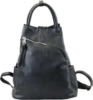 Produktbild von irisaa Damen Rucksack Daypack Tasche Umhänge Tasche Schulrucksack Schultertasche für Frauen und Mädchen