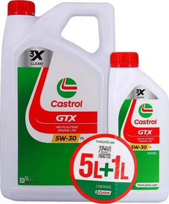 Produktbild von Auto-Motoröl Castrol GTX 5W 30 6 L