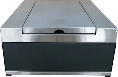 Produktbild von Grandhall K01000036A, Grill, 4400 W, Kochstation, Feuerrost, Schwarz, Metallisch, Rechteckig