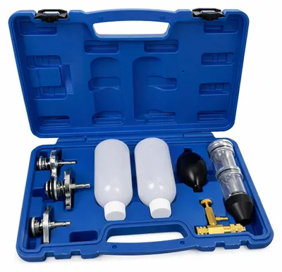 Immagine prodotto di Set-kit tester CO2 per controllare la guarnizione testata motore, diagnostica perdite, liquido freni, combustione Gebo Tools