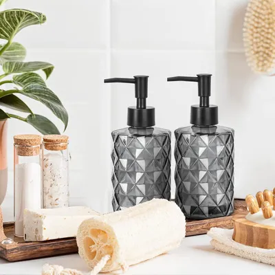 Produktbild von Seifenspender Set von 2 in Schwarz