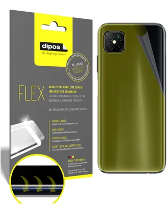 Zdjęcie produktu dla 2x folia ochronna na tylną obudowę Oppo A92s, 100% pokrycie ekranu, Dipos Flex