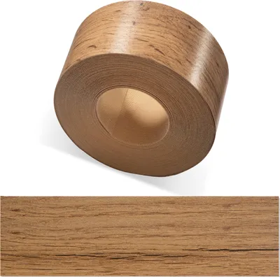 Produktbild von ben+camilla.com Kantenumleimer | Eiche Rustikal 60 mm x 50 m | Sicherer, bequem, Profi Material