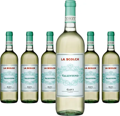 Produktbild von 6 x La Scolca Valentino Gavi DOCG