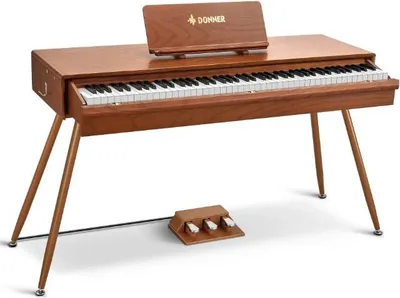 Produktbild von Digitalpiano DDP-80 PRO 88 Tasten tragbar ausziehbare Hammermechanik Bluetooth