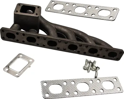 Zdjęcie produktu dla Zestaw kolektora wydechowego do BMW E36 i E46, żeliwna konstrukcja, lepszy przepływ powietrza, łatwy montaż