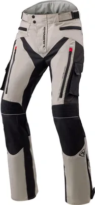 Immagine prodotto di MUGENRACE Pantaloni da moto in tessuto impermeabili, grigio chiaro/nero, 5XL