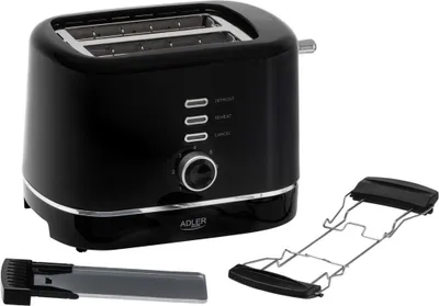 Produktbild von Toaster mit Rost ADLER AD 3224b schwarz