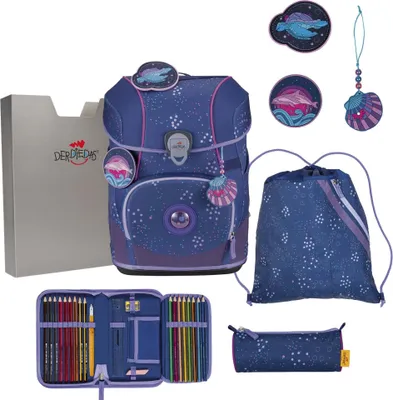 Produktbild von DerDieDas ErgoFlex Tiny Basic Deep Ocean Schulranzen D851100100163