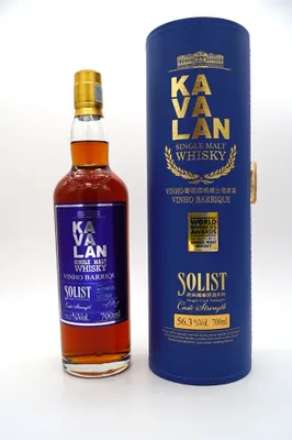 Produktbild von Kavalan Solist Vinho Barrique Taiwan Single Malt Whisky | 59,4 % vol | 0,7 l