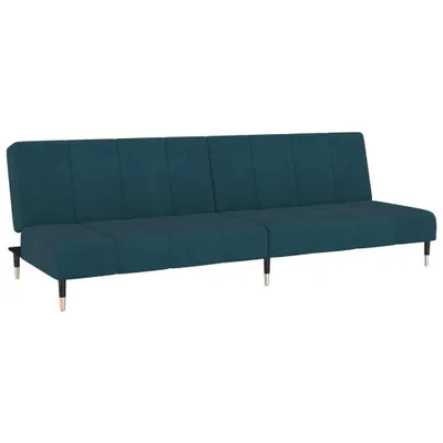 Immagine prodotto di Divano Letto a 2 Posti Blu in Velluto