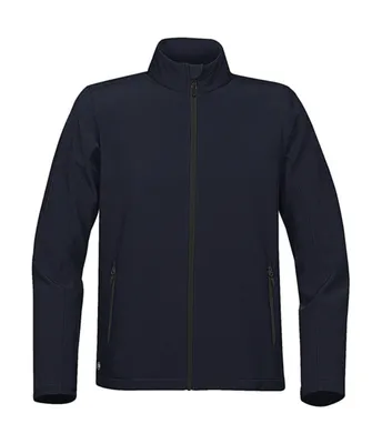 Produktbild von STORMTECH Herren Softshell Jacke Kragen Übergangsjacke Softshelljacke, Größe:S, Farbe:Navy/Carbon