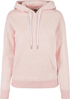 Produktbild von Urban Classics Ladies - MELANGE Hoody pink - 3XL