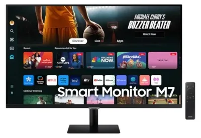 Produktbild von Samsung M50F, 68,6 cm (27"), 1920 x 1080 Pixel, Full HD, LCD, 5 ms, Weiß