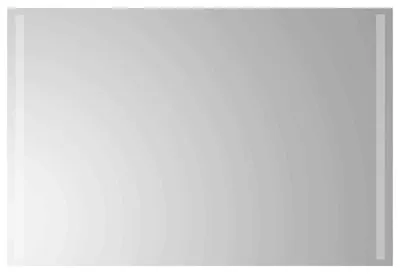 Obrázek produktu pro vidaXL LED zrcadlo do koupelny, průhledné, 90 x 60 cm, tvrzené sklo