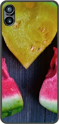Produktbild von König Design Hülle kompatibel mit Nothing Phone 1 Kunststoff Soft Handyhülle - Handy Case Wassermelone