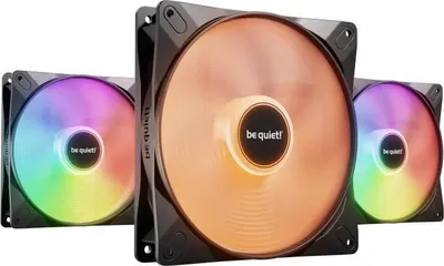 Obrázok produktu pre Ventilátor Skriňa be quiet! Light Wings LX, 140 mm, PWM High-Speed Triple Pack, ARGB, 3 ventilátory