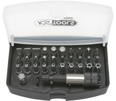 Produktbild von KS Tools 911.2060, 32 Stück(e), Nickel, DIN 3126, ISO 1173 - C 6,3, 25 mm, 300 g, 25,4 / 4 mm (1 / 4")