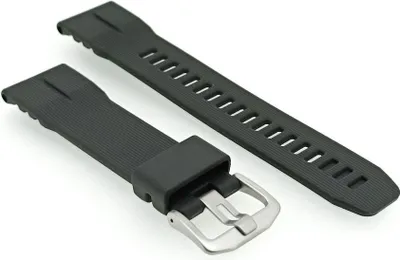 Produktbild von Casio Pro Trek Uhrenarmband 23mm Resin schwarz PRW-6611Y-1 PRW-6621Y-1