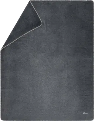 Produktbild von David Fussenegger Baumwoll Kuscheldecke Bamboo Uni Anthrazit 150x200 cm