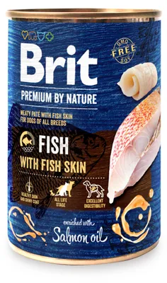 Produktbild von Brit FISH&FISH SKIN Nassfutter