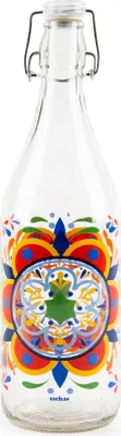 Produktbild von Excelsa glasflasche Puebla 1 L bunt