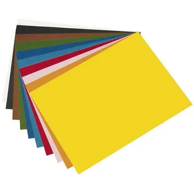 Obrázek produktu pro folia 67/25 14 folia Tonpapier, (B)500 x (H)700 mm, 130 g/qm, bananengelb