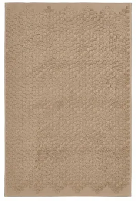 Produktbild von IKEA FJALLKATTFOT Badezimmerteppich beige Baumwolle 50x80 cm