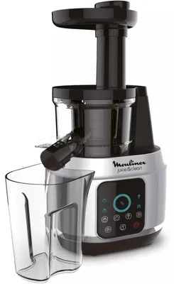 Produktbild von Moulinex Entsafter ZU420E10 Schwarz 0.8L 80 rpm Entsaften & Reinigen