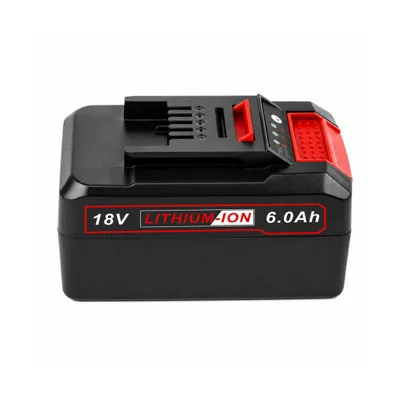 Produktbild von 18V Akku 6.0Ah kompatibel mit Einhell Power X-Change – Li-Ion Ersatzakku PXBP-600-Typ mit LED Anzeige & hoher Laufzeit