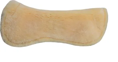 Produktbild von Engel Reitsport Lammfell Sattelkissen (Sakis1) Grün Med./Natur L (18 - 19,5 Inch) 58cm