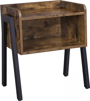 Obrázok produktu pre DOCHTMANN, Nočný stolík priemyselný, rustikálny 42 x 35 x 52 cm