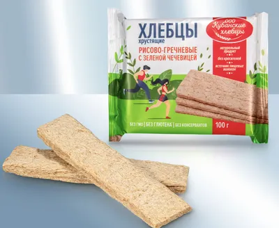 Produktbild von Knusperbrot Buchweizenmehl und grünen Linsen 100g