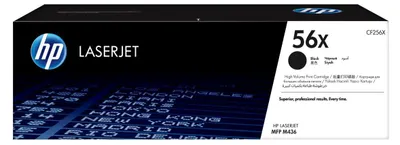 Produktbild von HP Original 56X Schwarz LaserJet Tonerkartusche mit hoher Ergiebigkeit, 13700 Seiten, Schwarz, 1 Stück(e)