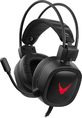 Produktbild von Varr VH6020B, Kabelgebunden, Gaming, 20 - 20000 Hz, Kopfhörer, Schwarz, Rot