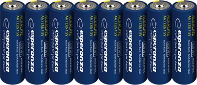 Produktbild von Alkalibatterien Esperanza AA 8 Stück Blister (EZB103)