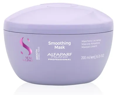 Produktbild von ALFAPARF Milano Smoothing Mask, 200 ml, Frauen, beschädigtes Haar, Alle Farben, Glättend, Behälter