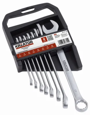 Produktbild von Ringmaulschlüssel-Satz 8-teilig 8 - 19 mm KRT500007