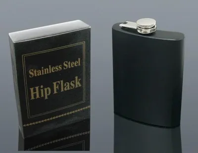 Obrázok produktu pre Čierna hip flask 300ml