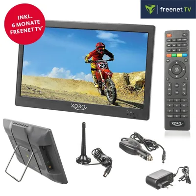 Produktbild von MAS Elektronik Xoro PTL 1050 V2 - 25.6 cm (10.1") Diagonalklasse LCD-TV mit LED-Hintergrundbeleuchtung 1024 x 600
