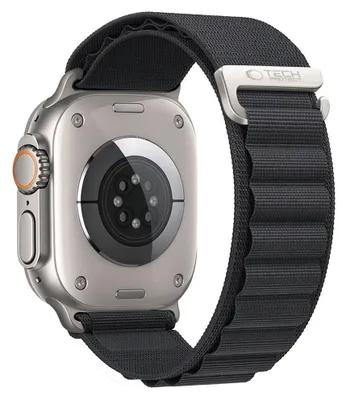 Produktbild von Tech-Protect Nylon Pro Apple Watch 8 / 9 / 10 / 11 / 12 / SE / Ultra 44 / 45 / 46 / 49 mm Schwarz