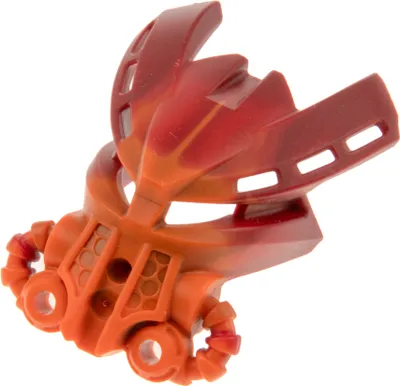 Produktbild von 1x Lego Bionicle Figur Maske Arthron dunkel rot orange Kanohi Mask 57531pb01