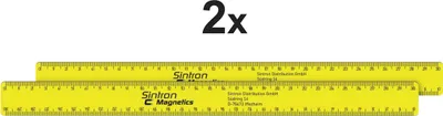 Produktbild von SINTRON Magnetlineal Magnetics 30 cm, 2 Stück